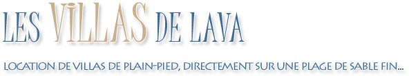 location villas golf de lava ajaccio corse