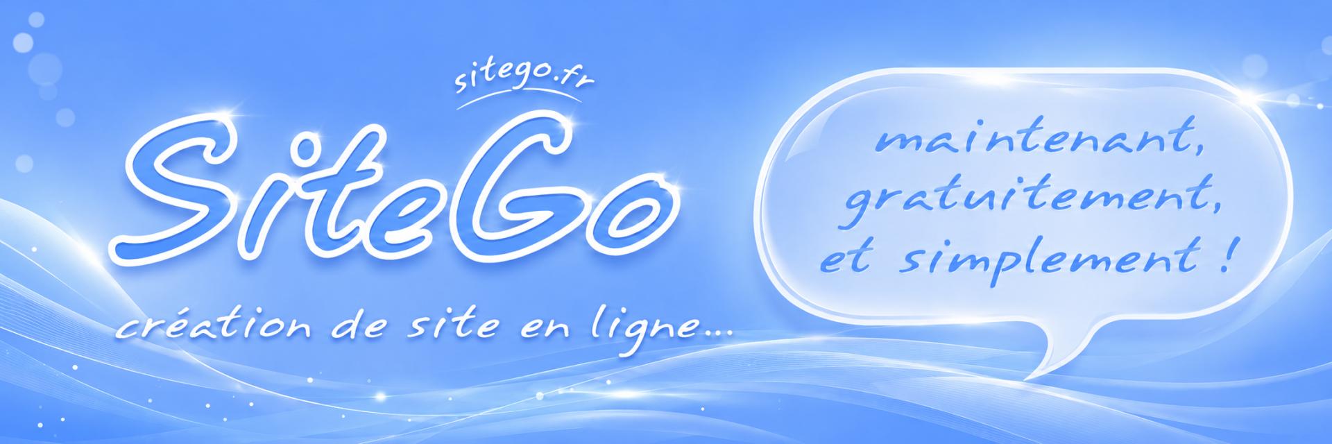 Créer un site gratuitement avec SiteGo